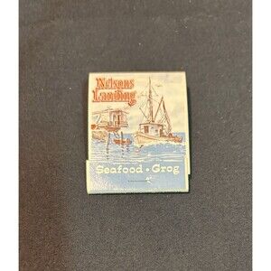 Vintage Matchbook Nelsons Landing Full Unstruck Unused St Louis MO Omaha NE